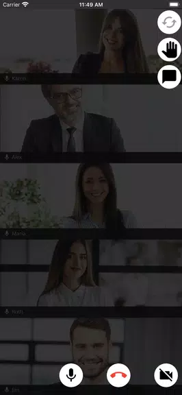 3CX Video Conference Tangkapan skrin 2