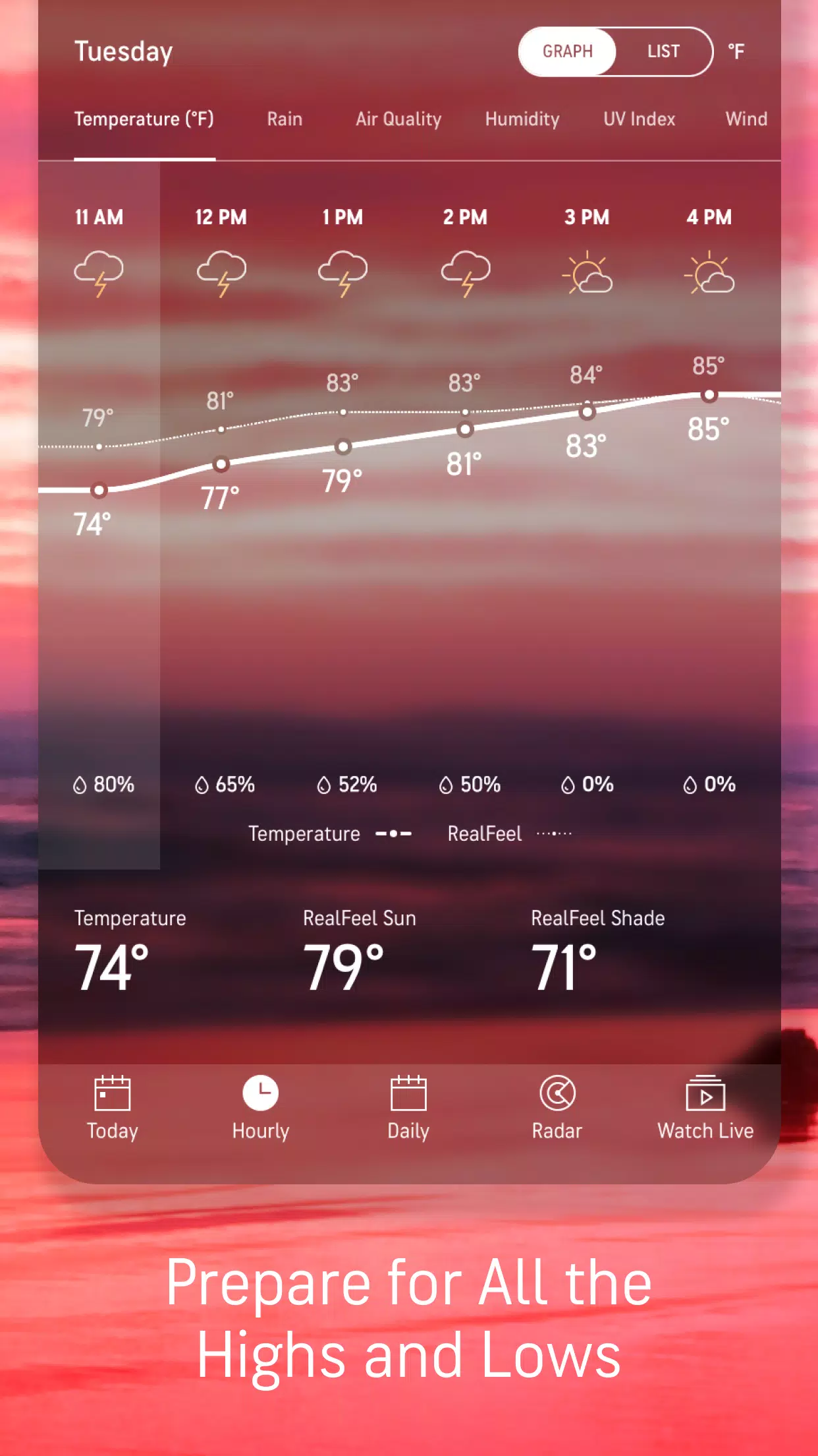 AccuWeather Screenshot 3