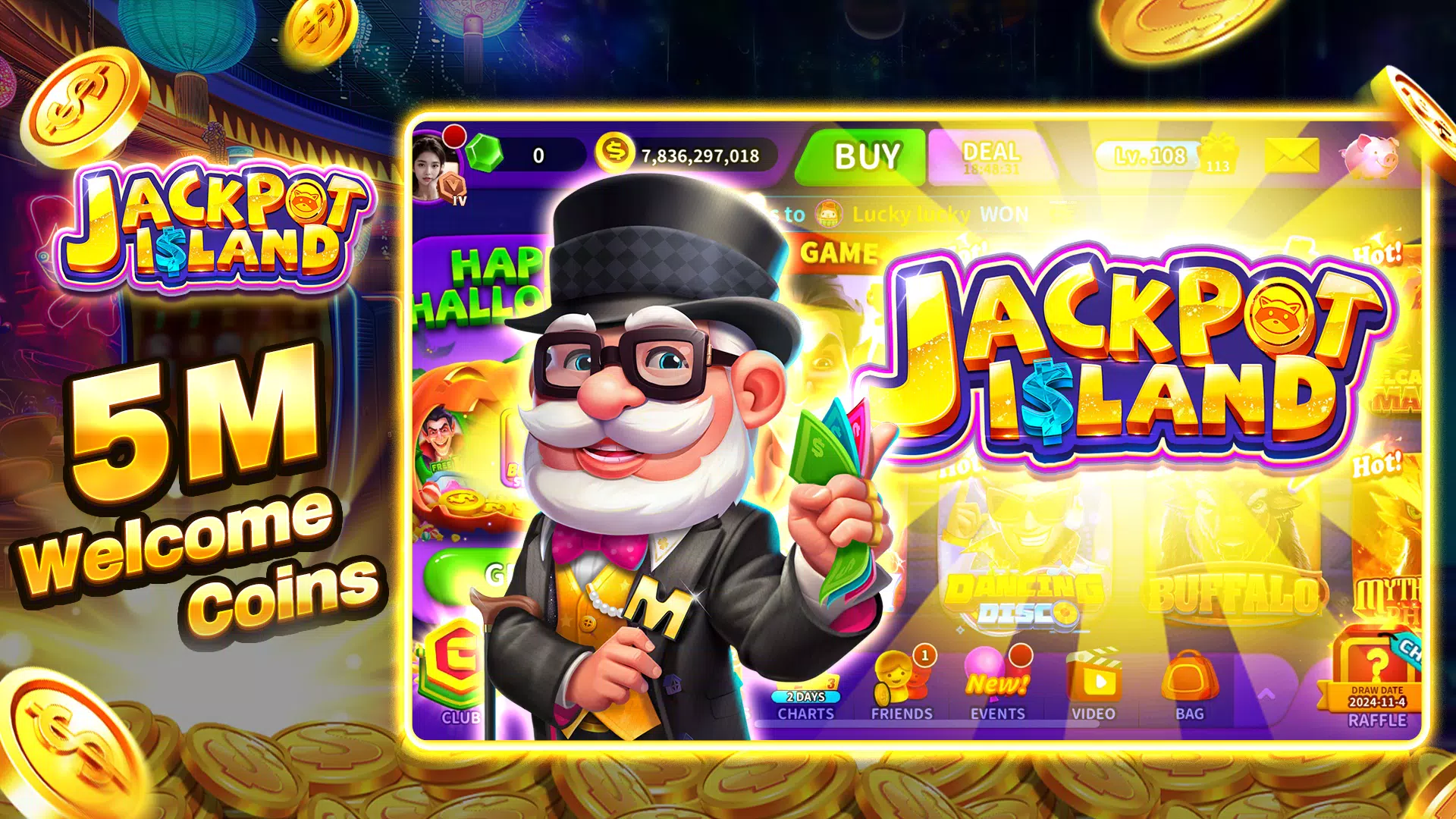 Jackpot Island应用截图第0张