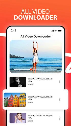 Video Downloder App 2023 ဖန်သားပြင်ဓာတ်ပုံ 0