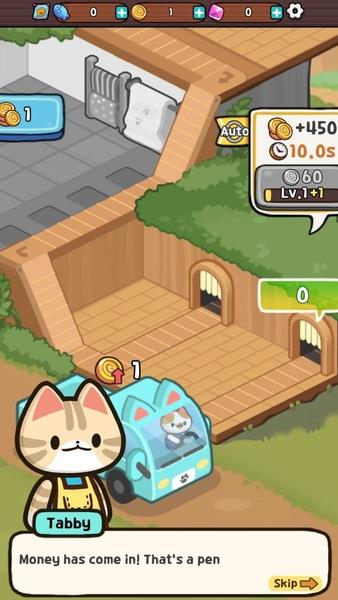 Idle Cat Tycoon Скриншот 0