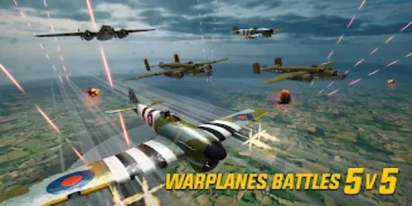 Wings of Heroes: plane games 스크린샷 1