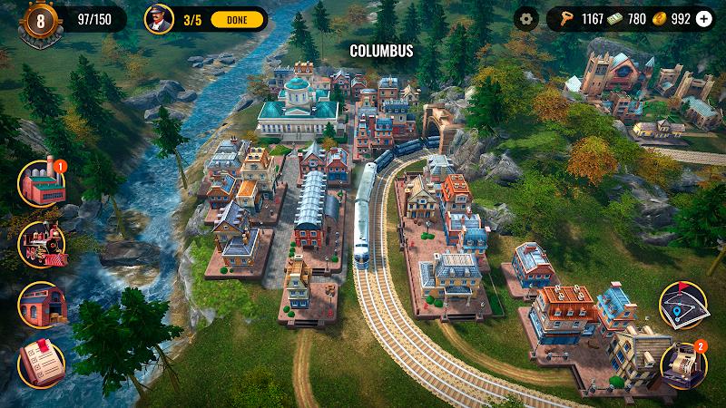 Railroad Empire: Train Game Ảnh chụp màn hình 2