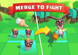 Animal Merge - Evolution Games Скриншот 1