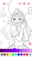 Girls Princess Coloring Book スクリーンショット 3