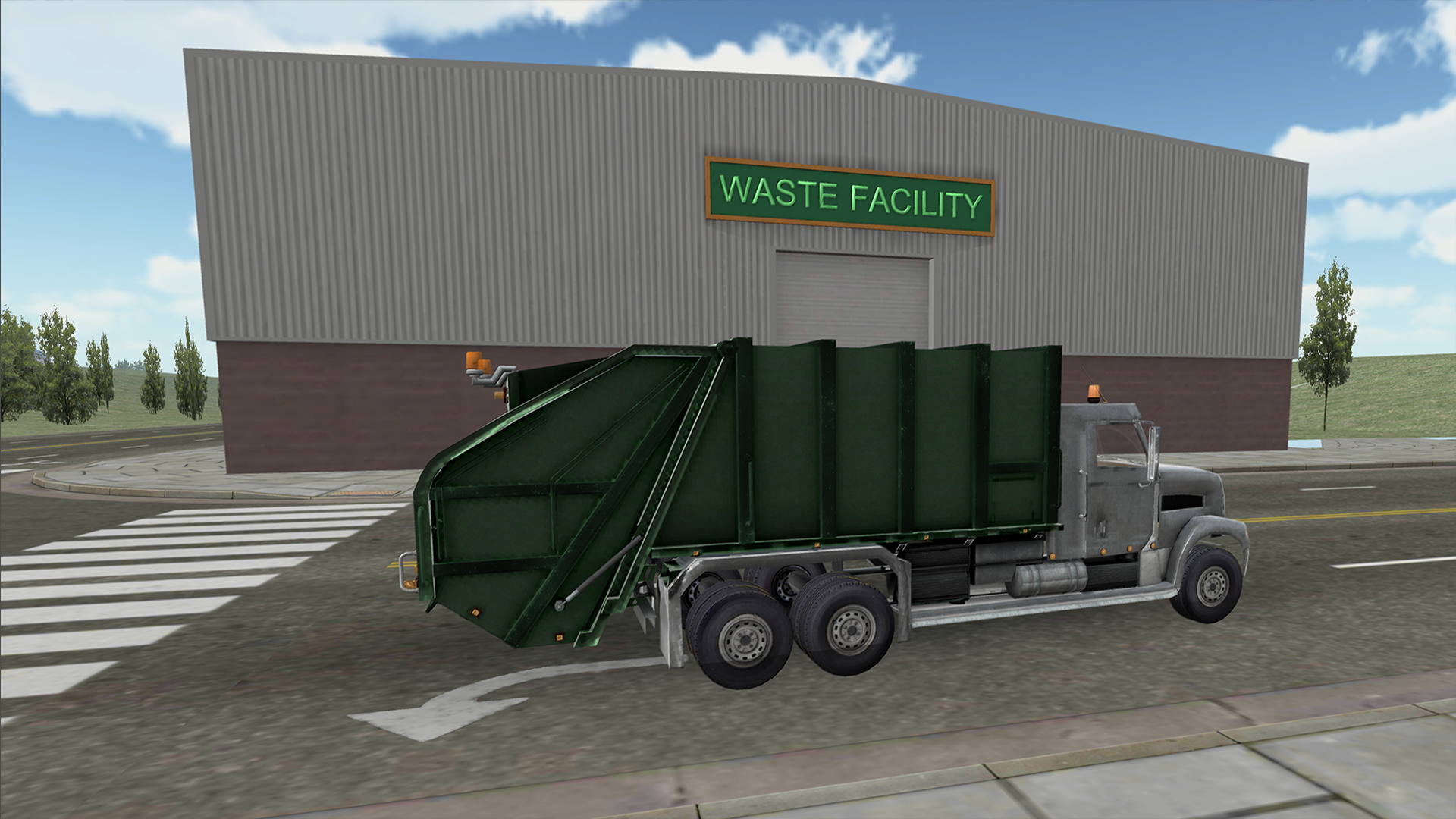 City Simulator: Trash Truck ภาพหน้าจอ 1