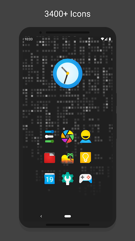 Vibion Icon Pack Mod Ảnh chụp màn hình 1