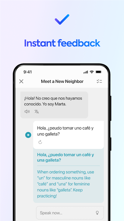 Speak – Language Learning Mod Ảnh chụp màn hình 3