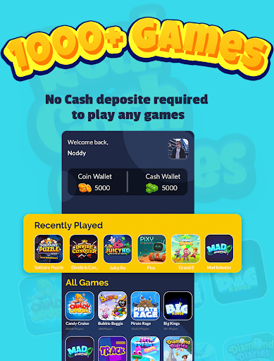 Real Cash Games Pro Free rewards paypal and paytm應用截圖第2張