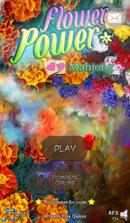 Schermata Hidden Mahjong: Flower Power 0