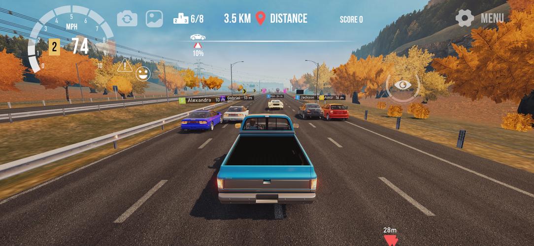 CPM Traffic Racer स्क्रीनशॉट 1