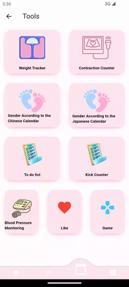 Pregnancy Tracker Captura de pantalla 2