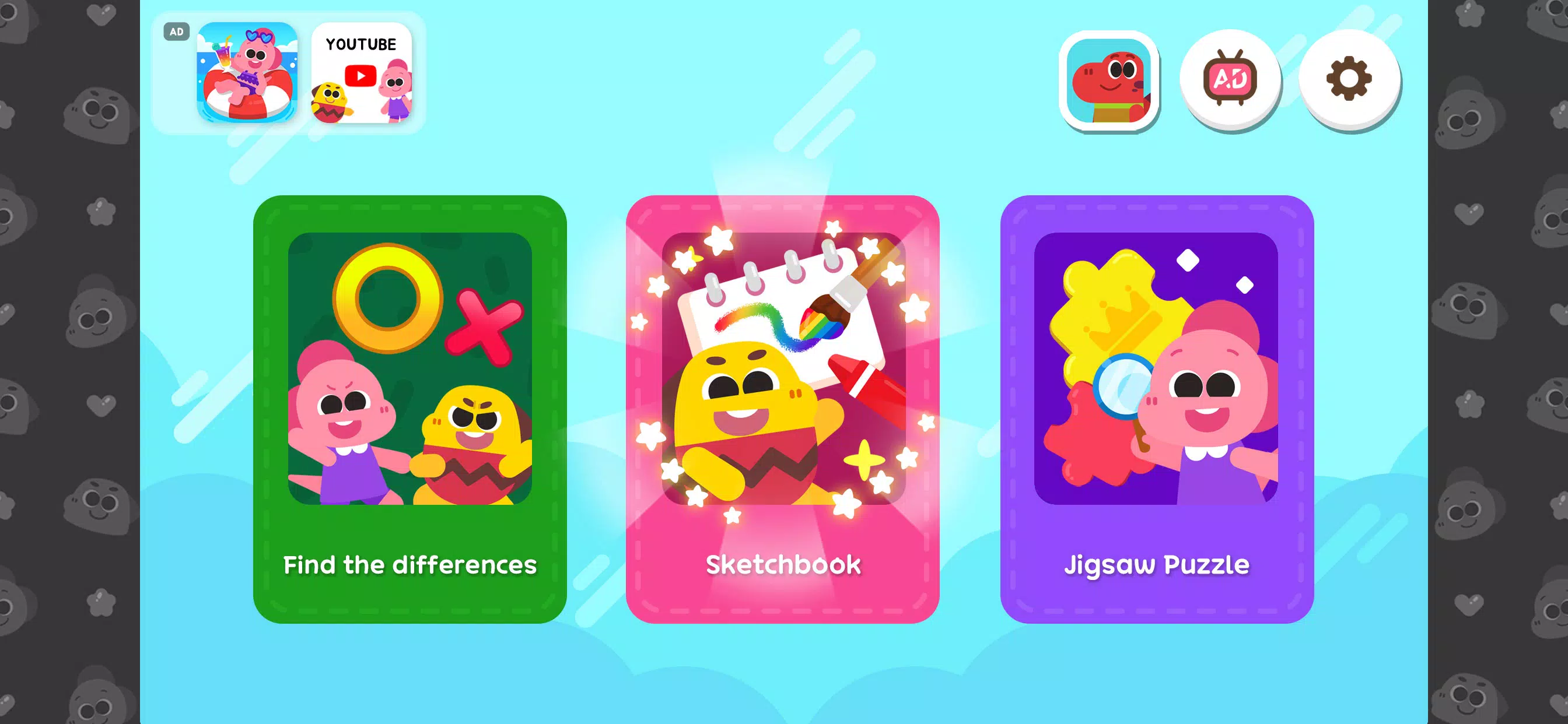 Cocobi Coloring & Games - Kids Captura de tela 0