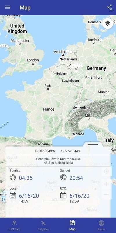 GPS Data Capture d'écran 2