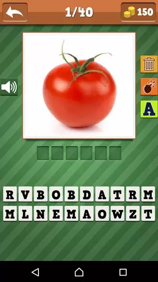 Vegetables Quiz 스크린샷 0