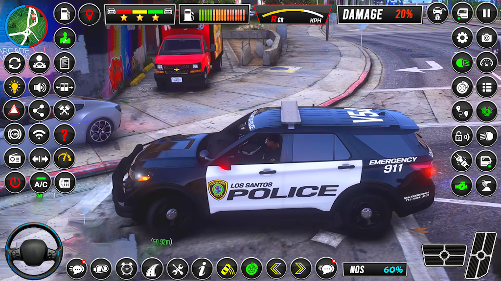 Police Car Chase: Car Games 3D Screenshot 2