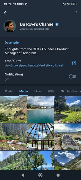 Telegram Captura de tela 1