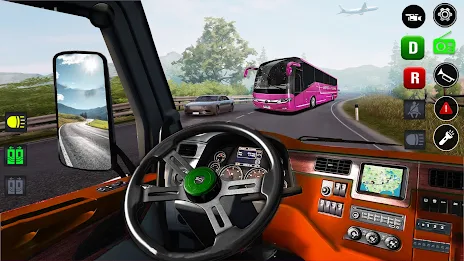 US Bus Simulator: Coach Bus 3D ဖန်သားပြင်ဓာတ်ပုံ 1