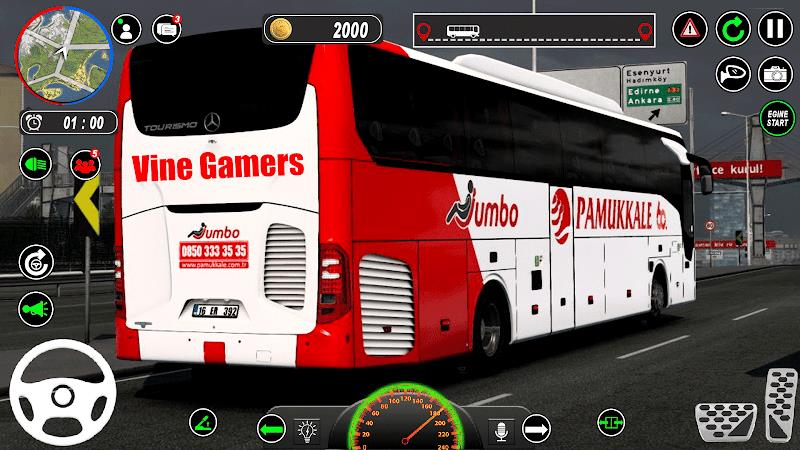 Bus Simulator: City Bus Games ภาพหน้าจอ 1