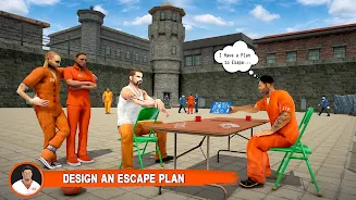 Grand Jail Prison Escape Games Tangkapan skrin 1