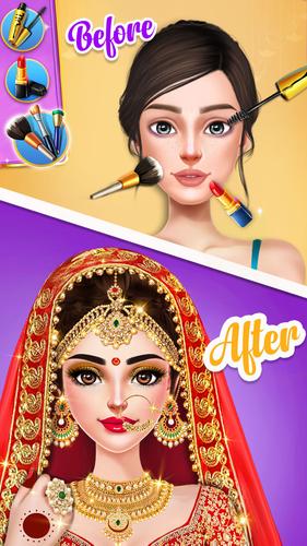 Indian Wedding Dress up games Captura de tela 2