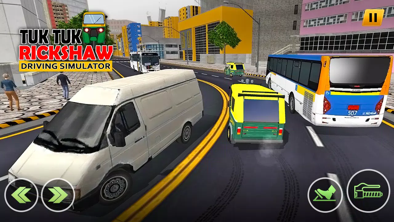 Tuk Tuk Rickshaw Auto Driving應用截圖第2張