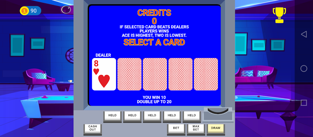 Video Poker Big Bet應用截圖第2張