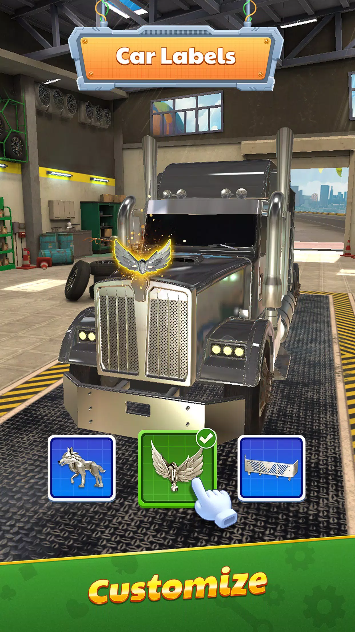 Solitaire Truck Schermafbeelding 2