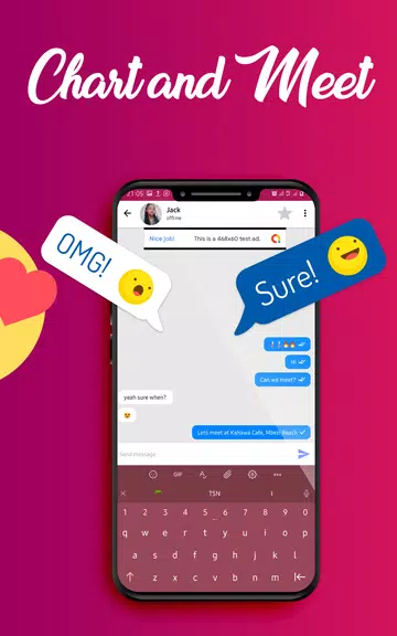 Flirt App - Chart, Slide, Find and Date ဖန်သားပြင်ဓာတ်ပုံ 2