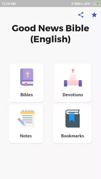 Good News Bible (English) Zrzut ekranu 0