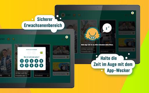 KiKA-Player: Videos für Kinder Zrzut ekranu 1