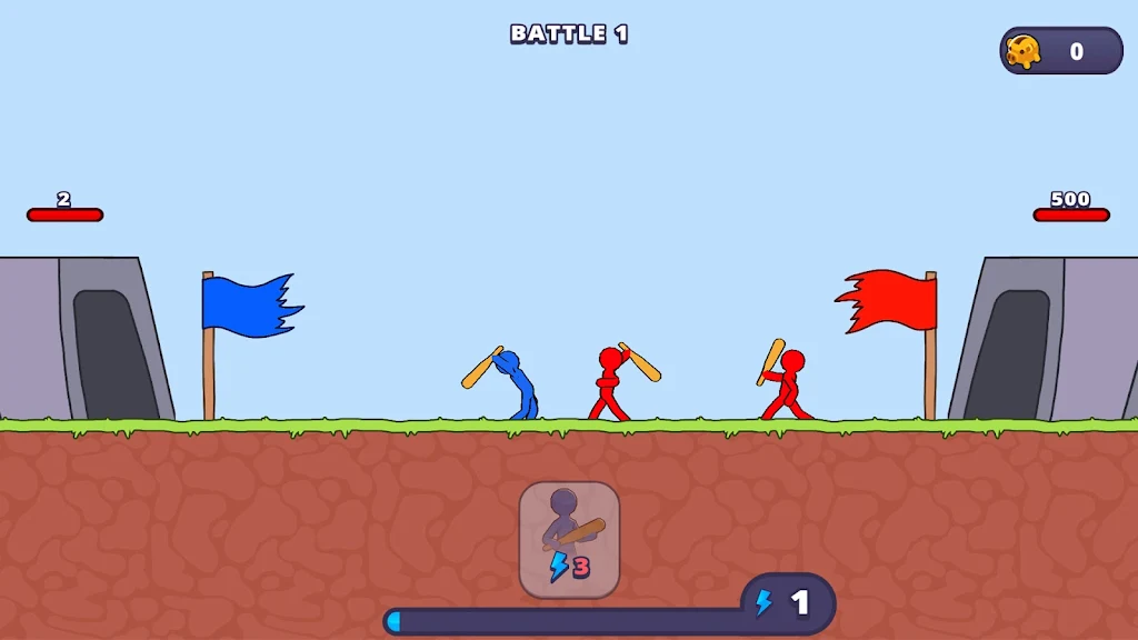 Stickman Fight: War of the Age Screenshot 0