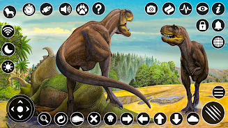 Dinosaur Simulator Games 3D Ekran Görüntüsü 1