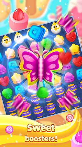 Sweet Candy Cat Puzzle Game Скриншот 3