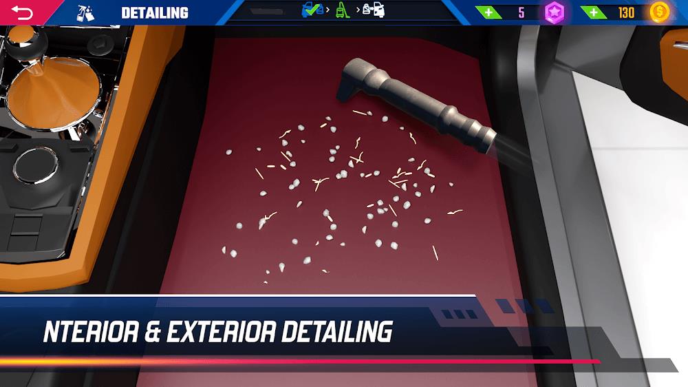 Car Detailing Simulator 2023 Ekran Görüntüsü 0