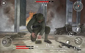 World War Games Offline: WW2 스크린샷 2