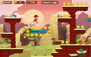 Super Adventure of Jabber スクリーンショット 1