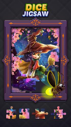 Dice Jigsaw Puzzle Captura de pantalla 3