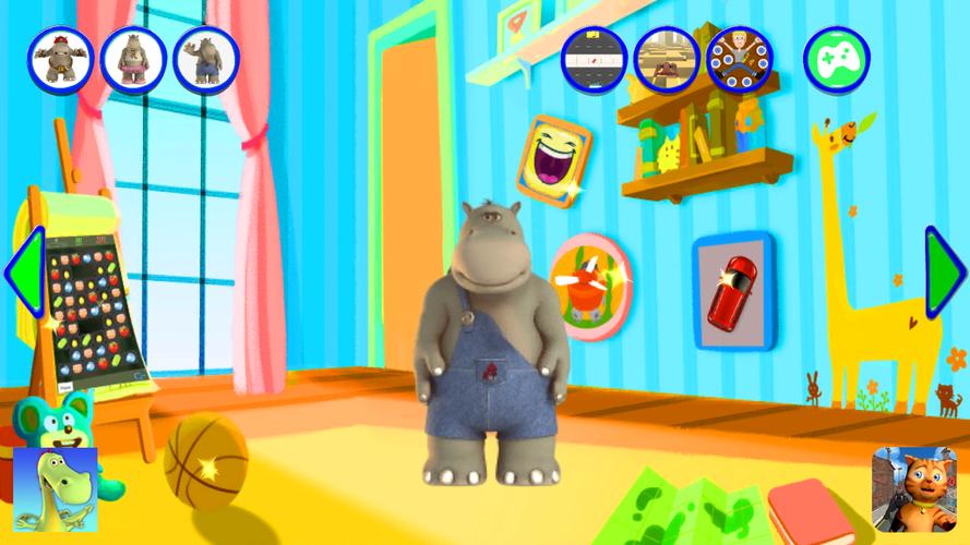 Talking Hippo Rock Captura de pantalla 0