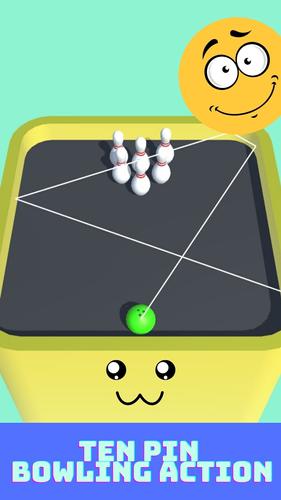 Mini Ten Pin Bowling Game スクリーンショット 1