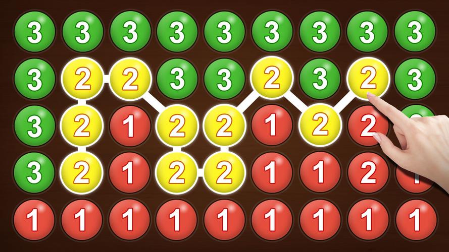 Merge bubble - Number game Скриншот 2