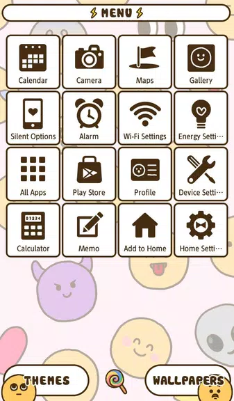 Enjoy Emoji Theme স্ক্রিনশট 0