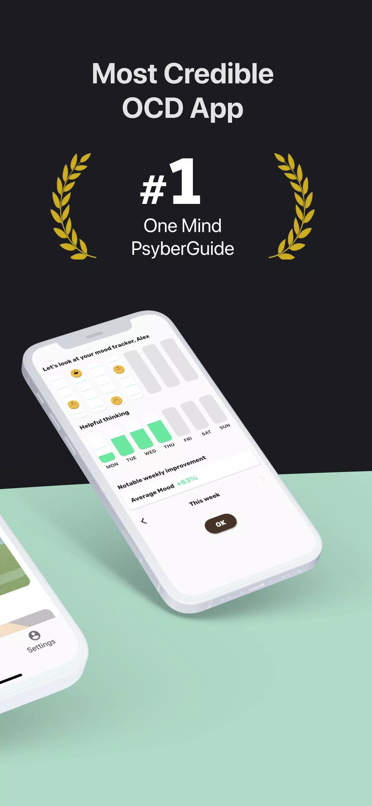 OCD.app Anxiety, Mood & Sleep Скриншот 1