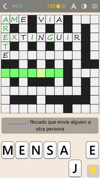 Crosswords Spanish crucigramas Capture d'écran 1