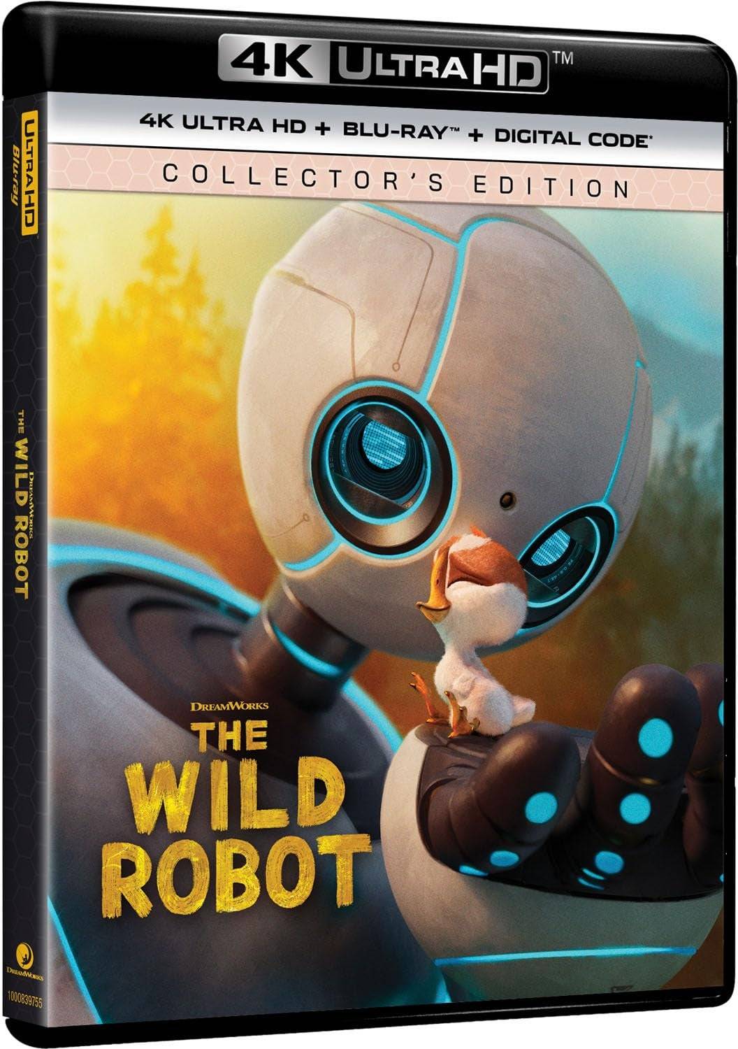 Ang Wild Robot (4K UHD + Blu-ray)