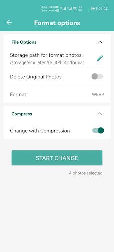 LitPhoto - Compress & Resize スクリーンショット 2