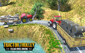 Tractor Trolley Driving Sim 3D應用截圖第0張