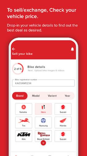 CredR - Sell/Buy/Service bike स्क्रीनशॉट 2