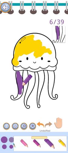 Baby Shark Coloring Book Скриншот 3