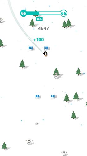 Ski Penguin - Fun Sports Game应用截图第1张